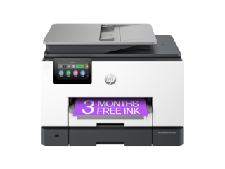 HP AI Print interface showing ad and blank page removal - 2026 printers