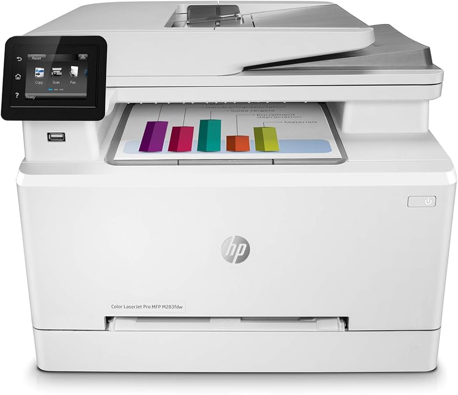 HP LaserJet Pro MFP M283fdw Wireless Color Printer