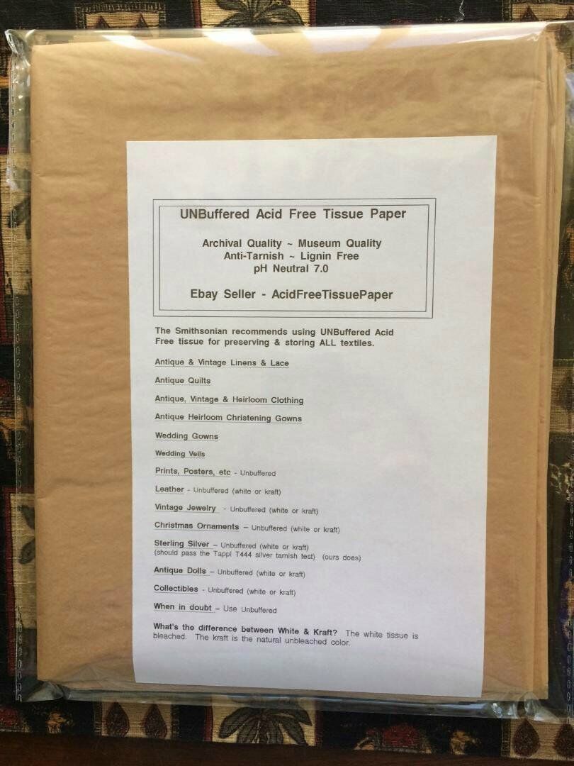 Buffered Archival Paper