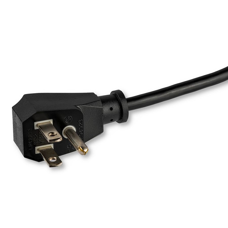 Close-up image of a printer power cord