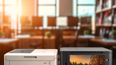 A Comprehensive Comparison: Inkjet vs. Laser Printers for Your Home Office