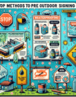 Protect Your Prints: The Top Ways to Waterproof and Preserve Your Outdoor Signage