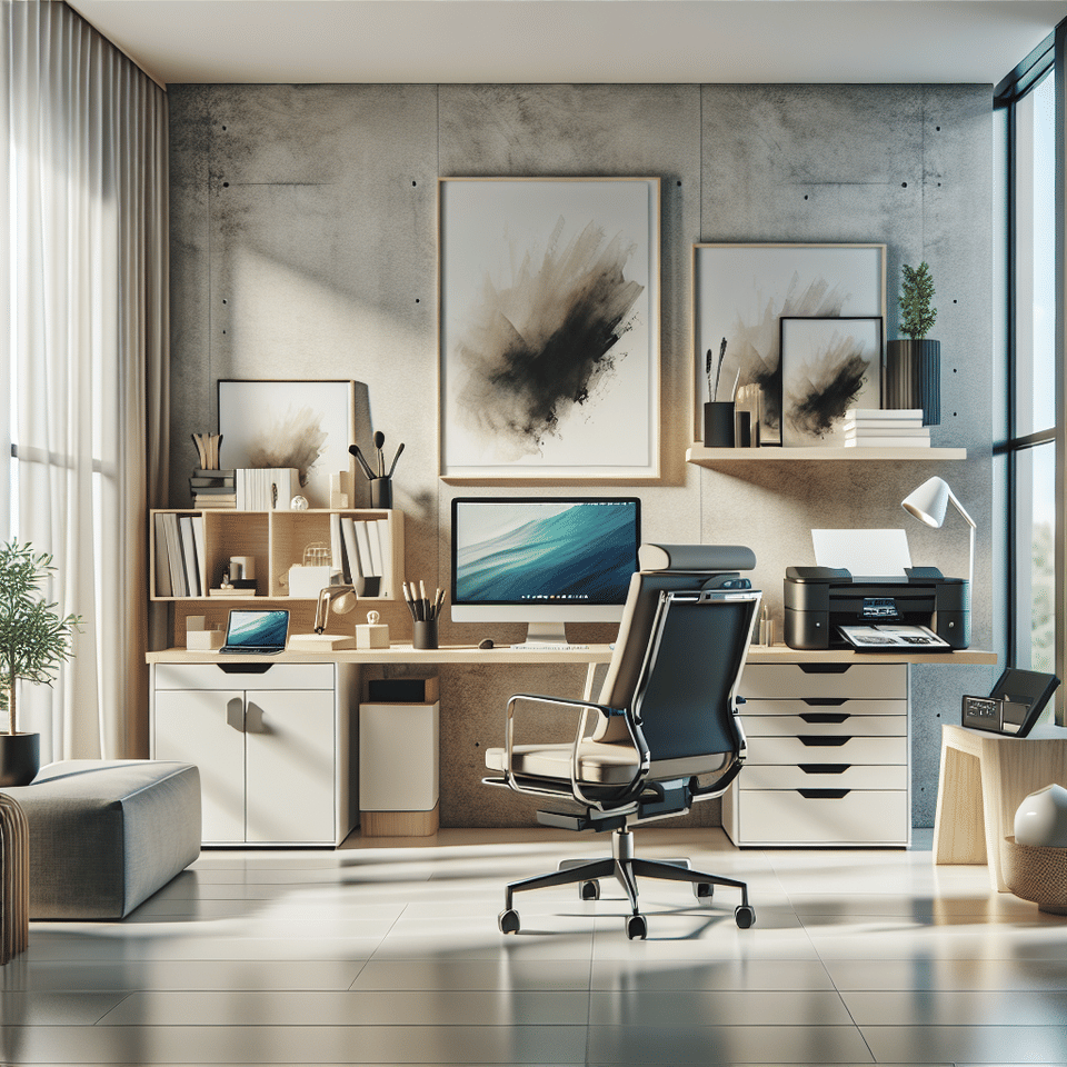 Revolutionizing Home Offices: The Intersection of Functionality, Aesthetics, and Printer Technology