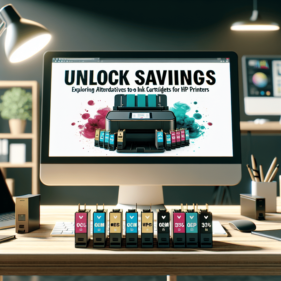 Unlock Savings: Exploring Alternatives to OEM Ink Cartridges for HP Printers