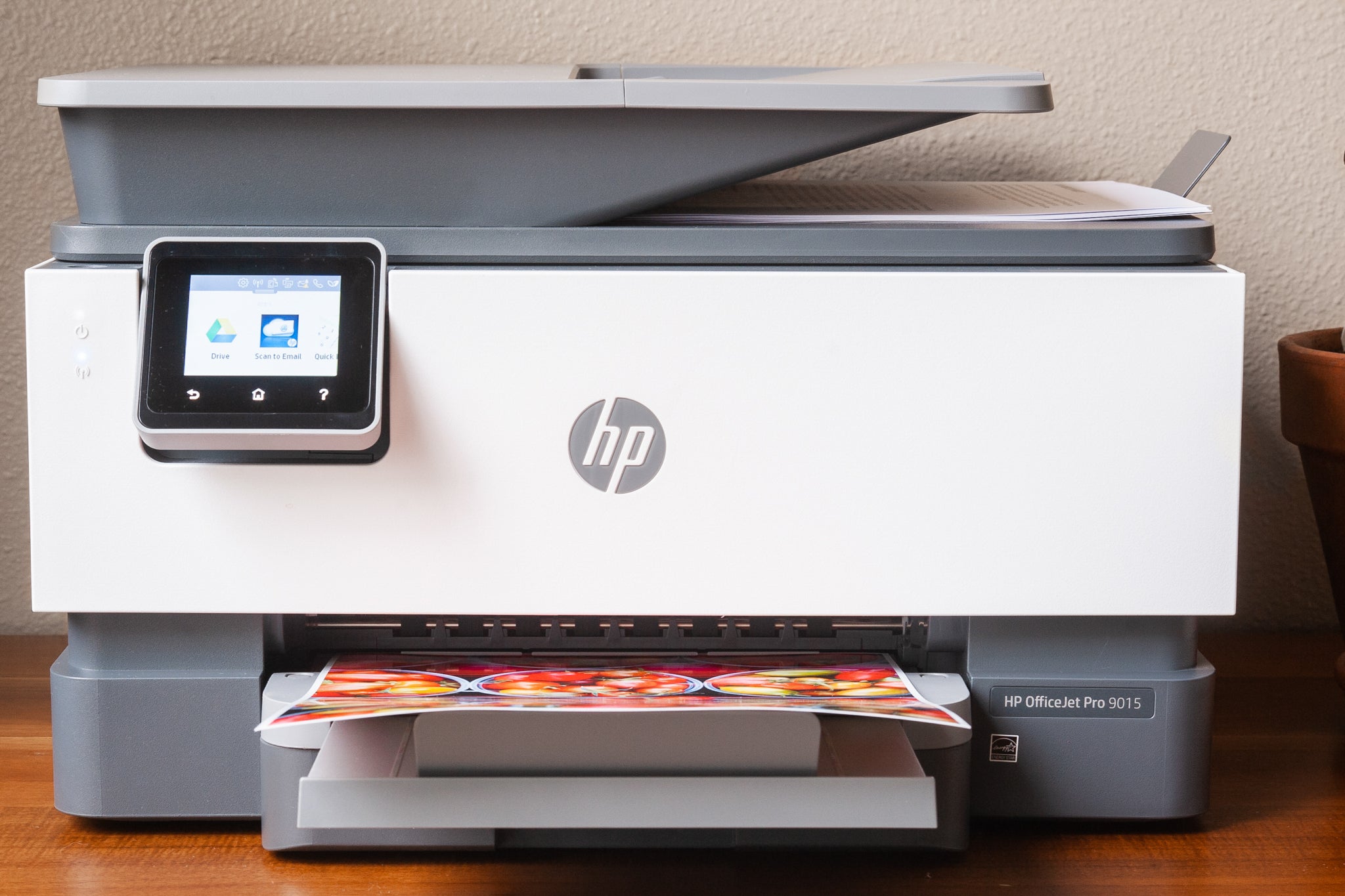 An all-in-one printer with multiple features